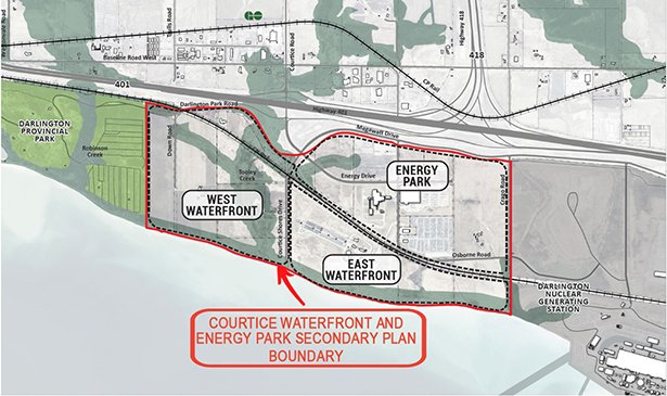 Map of Secondary Plan and Study Area