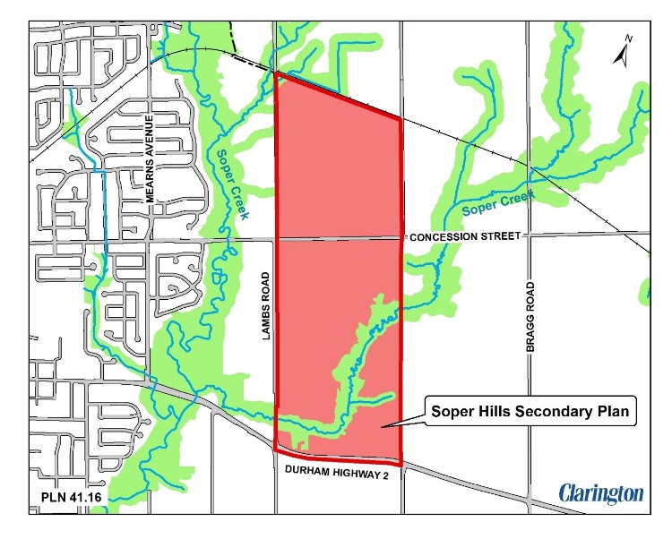 Soper Hills Secondary Plan Map
