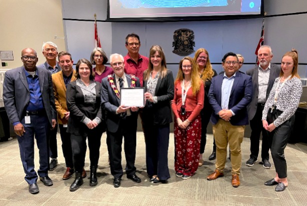 Members of Clarington Council and Library, Museums, and Archives staff