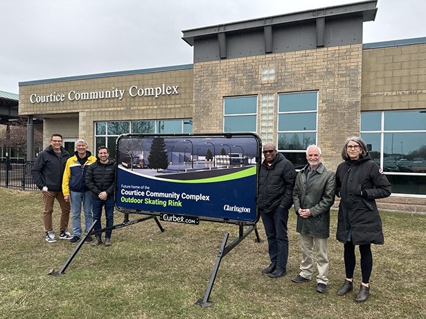 Left to right: Lloyd Rang, Councillor, Ward 2; Willie Woo, Regional Councillor, Wards 3 and 4; Sami Elhajjeh, Councillor, Ward 1; Granville Anderson, Regional Councillor, Wards 1 and 2; Adrian Foster, Mayor; and Margaret Zwart, Councillor, Ward 4.