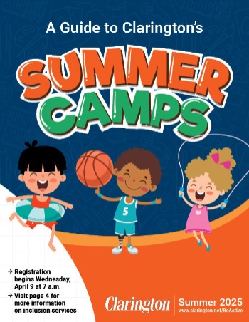 Cover of 2025 Guide to Clarington Summer Camps