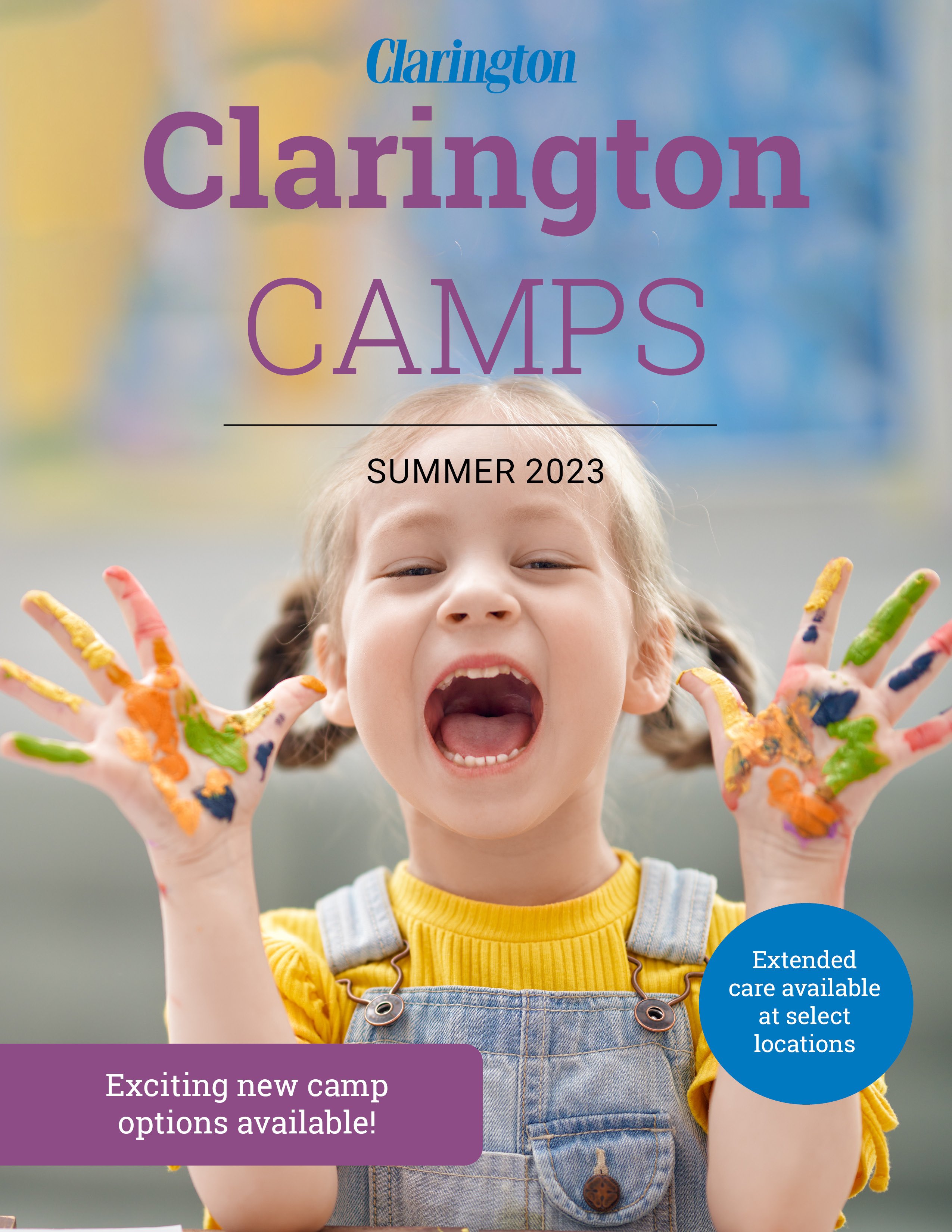 Cover of Clarington Camps Booklet