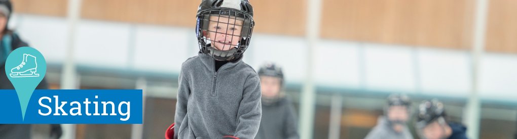 Kids skating during public skate
