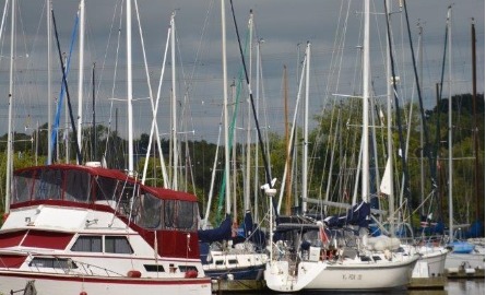 Boats on water