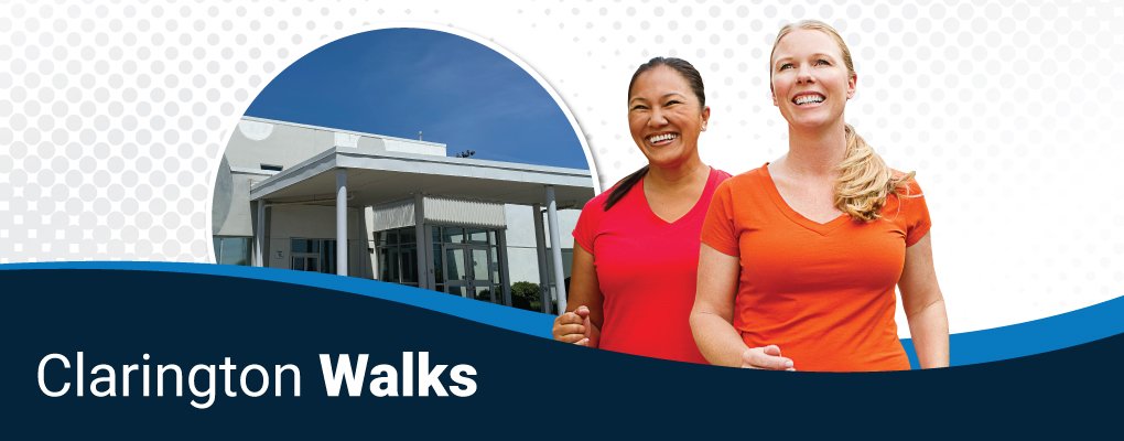 Two women walking