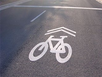 Shared Roadway Pavement Markings