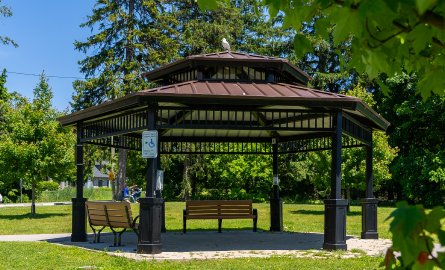 The gazebo at Guildwood Park