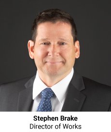 Stephen Brake, Director of Works