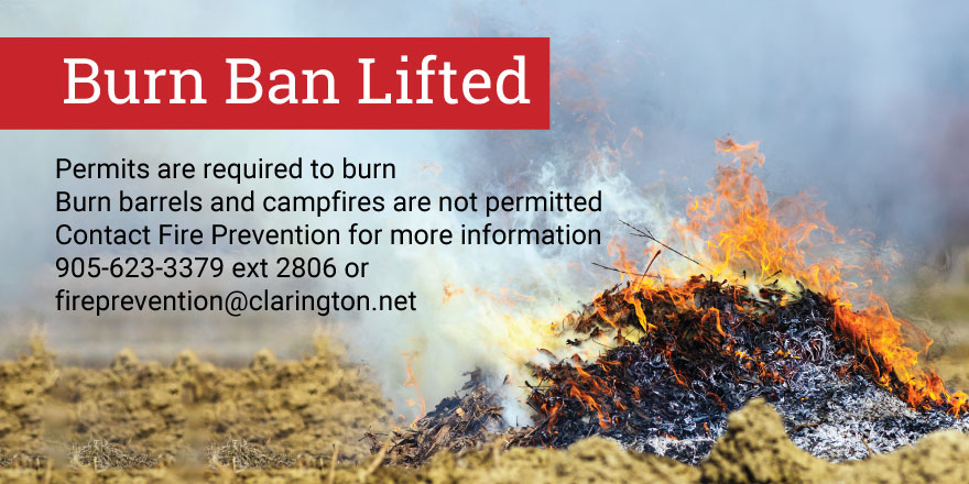 Burn Ban lifted