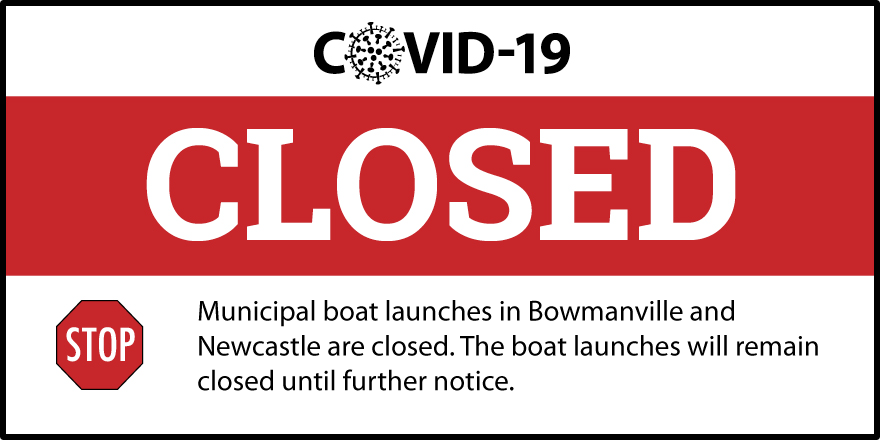 Boat launch closed Boat launch closed