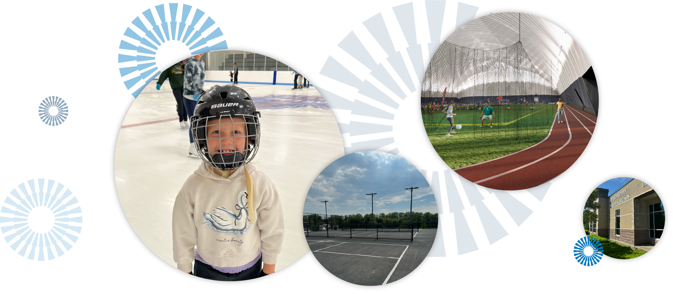 Decorative element - pinwheel