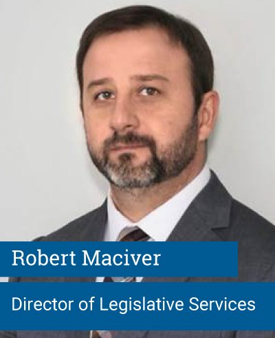 Director of Legislative Services Rob Maciver