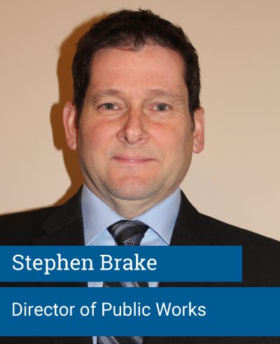Director of Public Works Stephen Brake