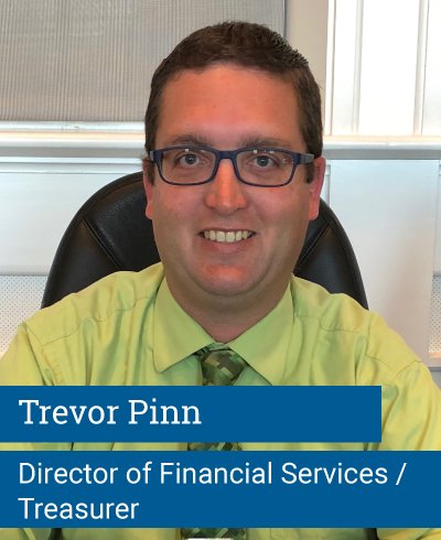 Director of Financial Services / Treasurer Trevor Pinn