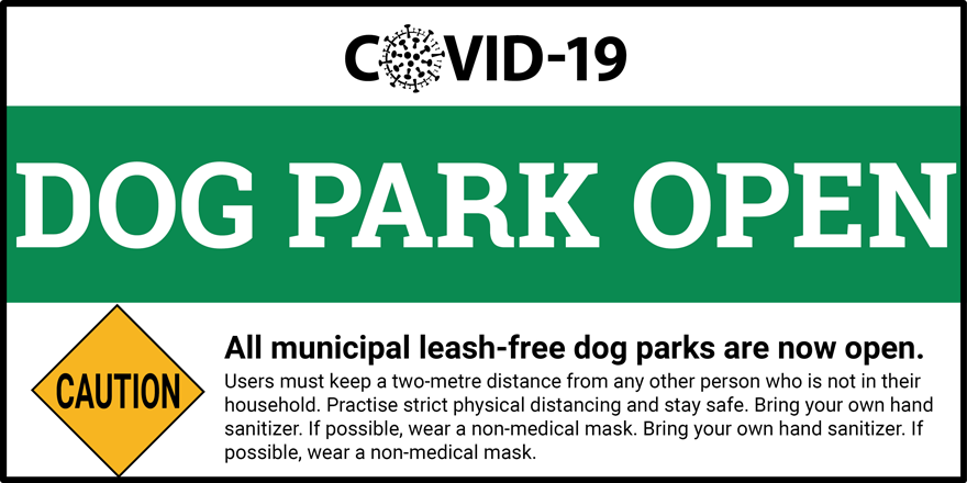 Dog Parks Open Dog Parks Open