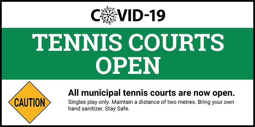 Tennis Courts Open Tennis Courts Open