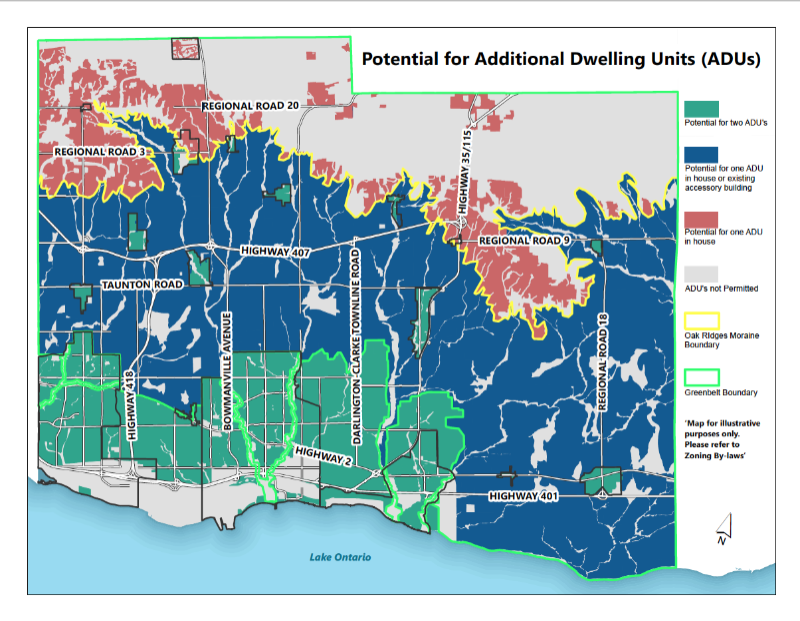 ADU map colour coded