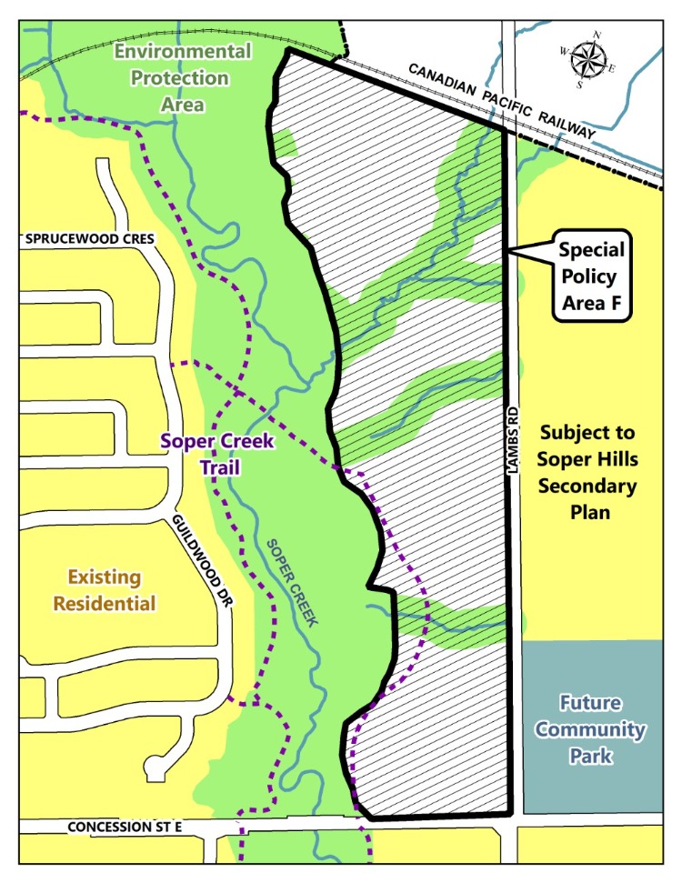 Jury Lands Map