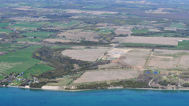 Aerial View of Port Granby