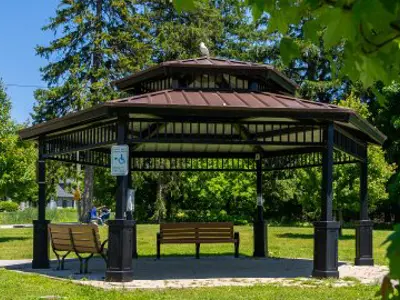 The gazebo at Guildwood Park