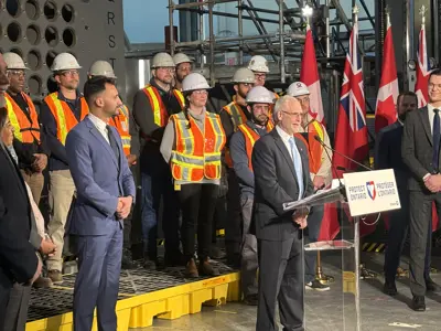 Mayor Foster congratulates the work crews, OPG, and the Ontario Government for successfully refurbishing the Darlington Nuclear Generating Station.