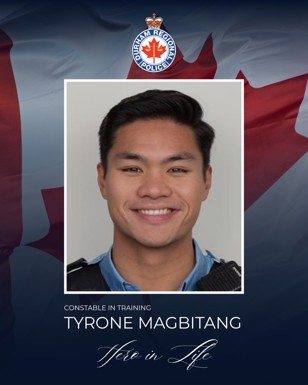 Constable in Training Tyrone Magbitang