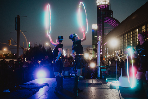 Hoop Performers