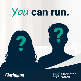 You can run.