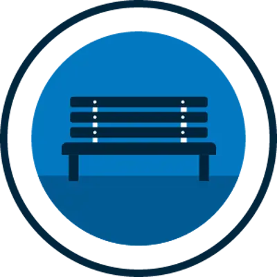 Icon representing parks.