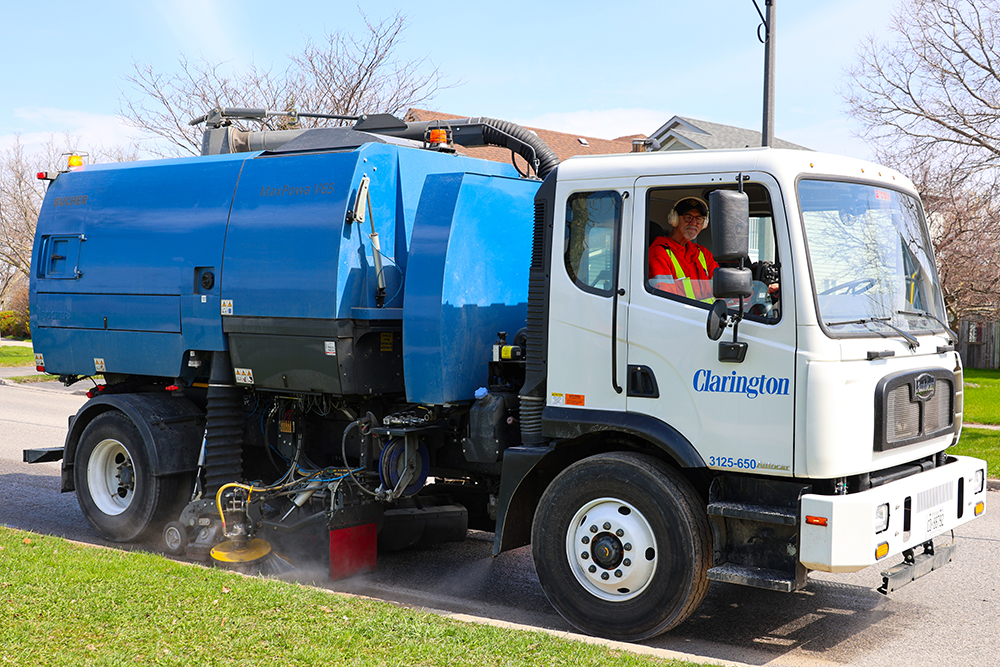 Clarington Street Sweeper