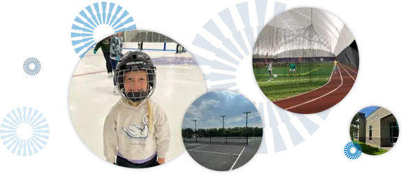 Decorative element - pinwheel